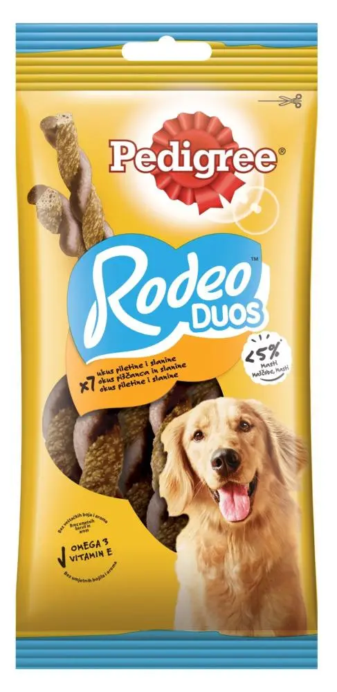 Pedigree Rodeo Duo 123 g Akcija u trgovini Zoo City
