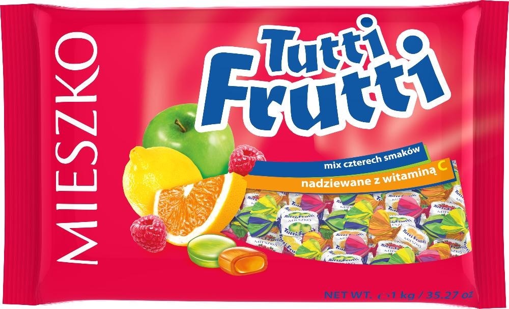 Mieszko Bomboni Titti Frutti 1 kg Akcija u trgovini KTC