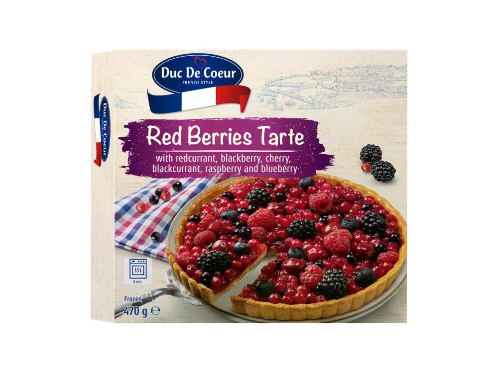 Duc De Coeur Tart s crvenim bobičastim voćem 470 g Akcija u trgovini Lidl