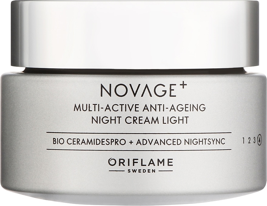 Novage+ Multi-Active Anti-Ageing noćna krema bogate teksture 50 ml - Akcija u trgovini Oriflame