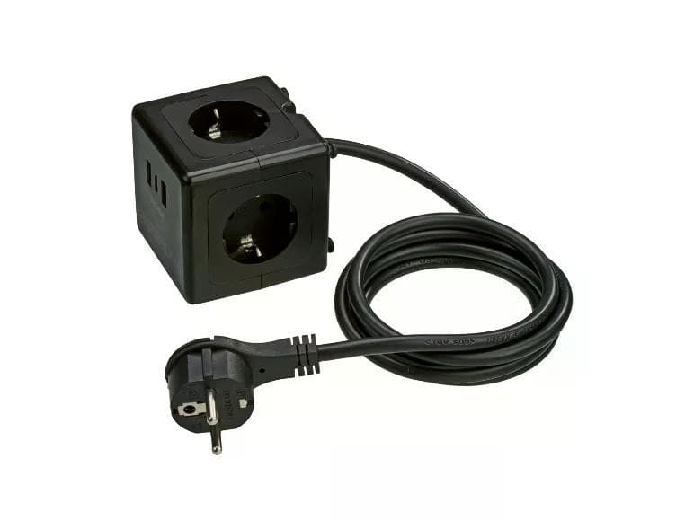 Tronic kockasta utičnica s USB priključcima Akcija u trgovini Lidl