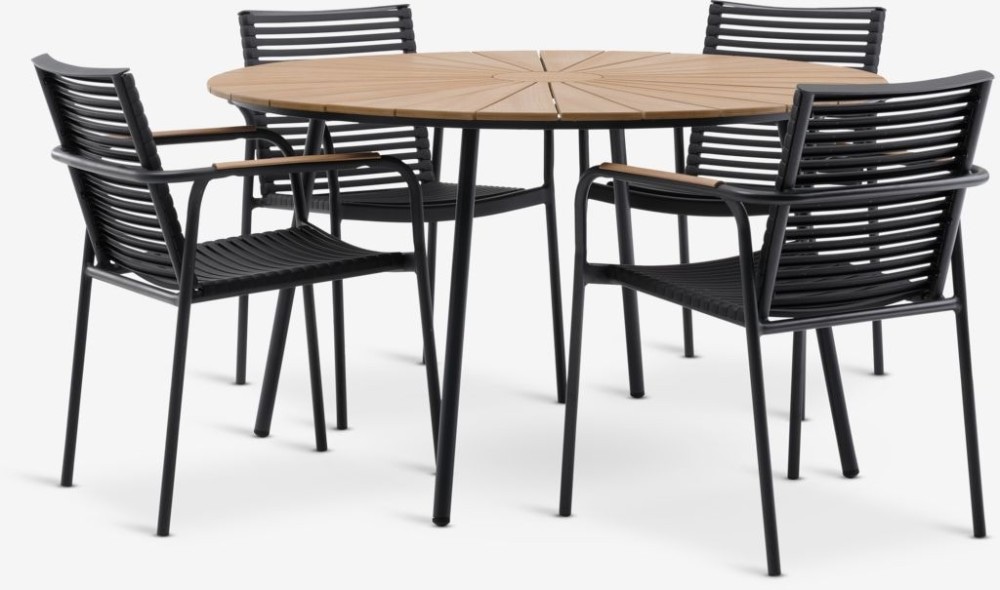 Rangstrup stol Ø130xV74 cm Ø130xV74 cm JUTLANDIA - Akcija u trgovini Jysk
