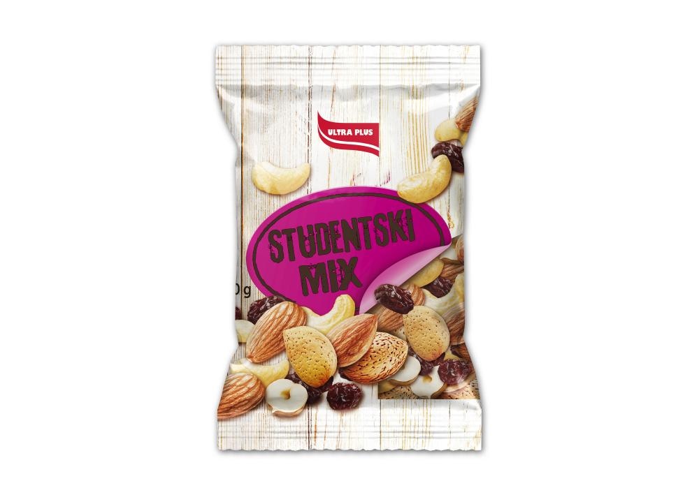 Ultra Plus Studentski mix 150 g Akcija u trgovini Ribola