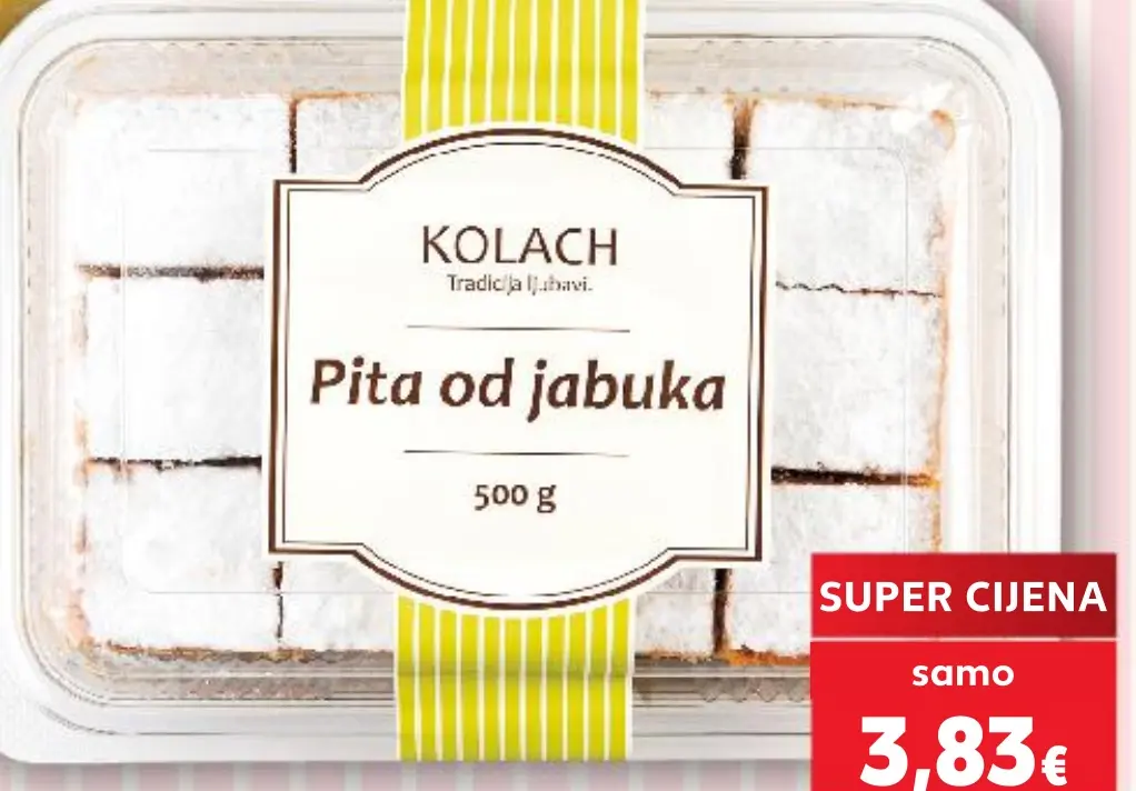 Kolach Pita 500 g Akcija u trgovini Kaufland