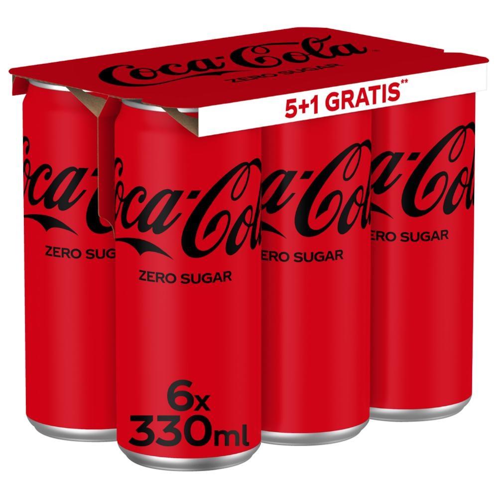 Coca-Cola ili Coca-Cola Zero sugar 6 x 0.33 l - Akcija u trgovini Lidl