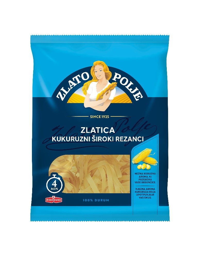Zlato Polje Zlatica rezanci 400 g - Akcija u trgovini Studenac