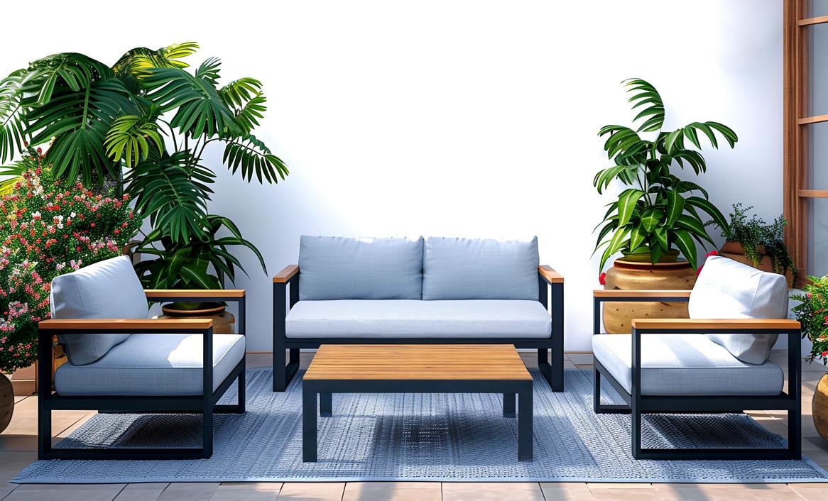 Lounge vrtna garnitura 'Maja' sunfun - Akcija u trgovini Bauhaus