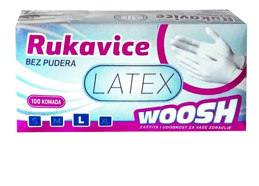 Woosh rukavice jednokratne 1 pak, 10/1 Akcija u trgovini NTL