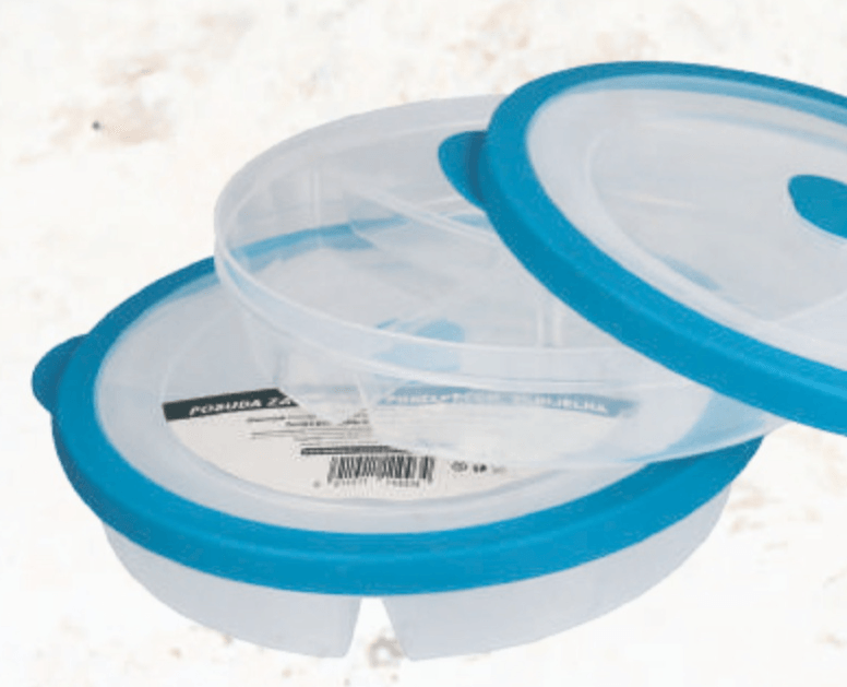 Posuda za hranu s poklopcem 1 set, 2 kom - Akcija u trgovini Tommy