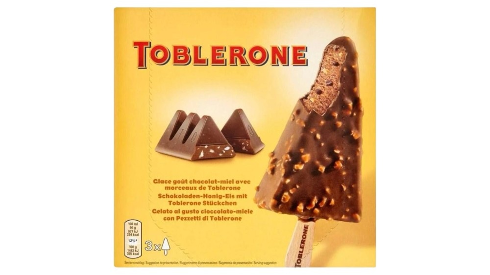 Toblerone sladoled štapić 3 x 90 ml/ 195 g - Akcija u trgovini Stanić Diskont