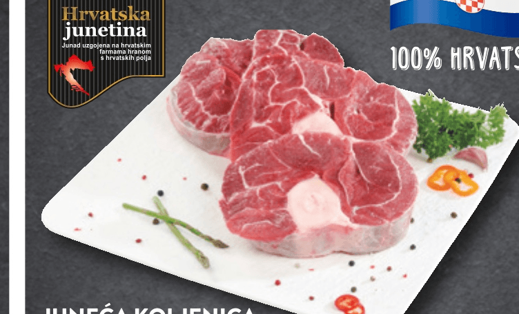 Juneća koljenica s kosti 1 kg Baby Beef Akcija u trgovini Spar