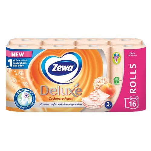 Zewa Toaletni papir Aqua tube Deluxe breskva 16 rola Akcija u trgovini NTL