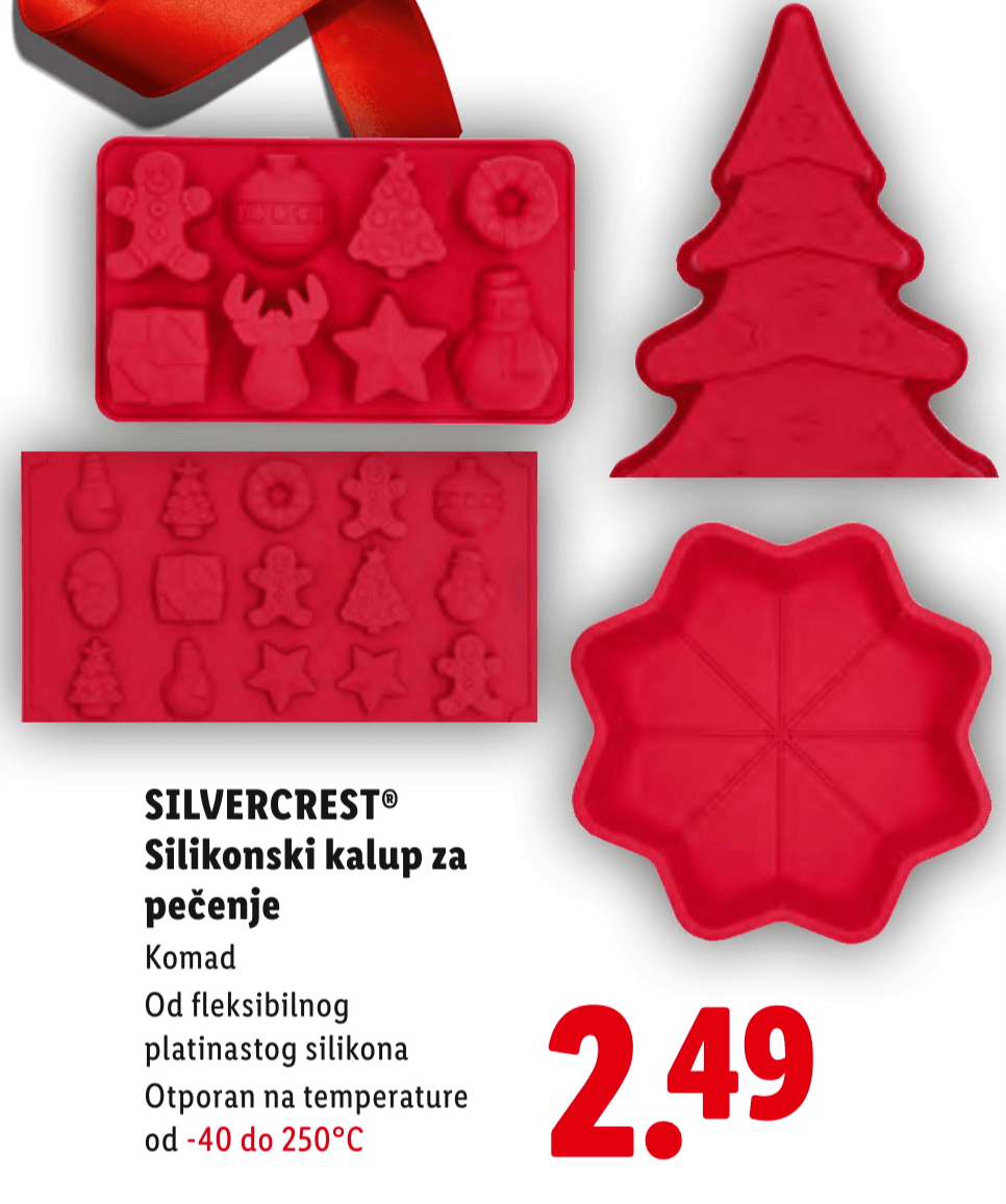 Silvercrest Silikonski kalup za pečenje SILVERCREST® - Akcija u trgovini Lidl