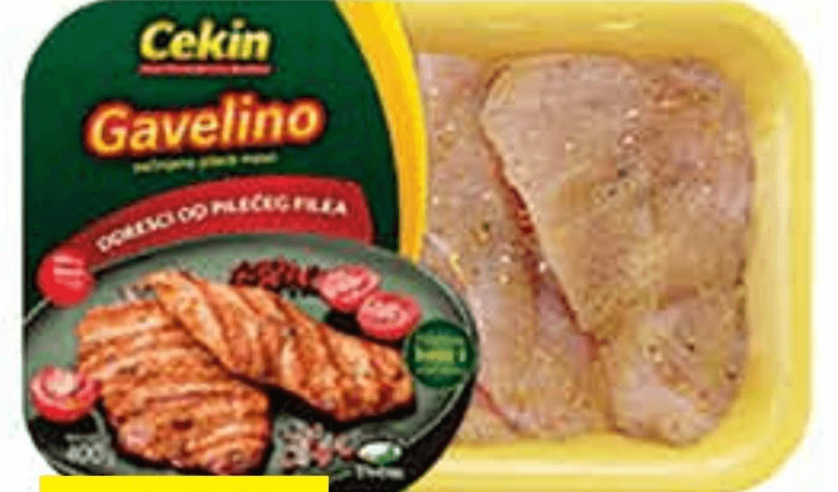 Vindija Cekin Gavelino Odresci od pilećeg filea 400 g Akcija u trgovini Ribola