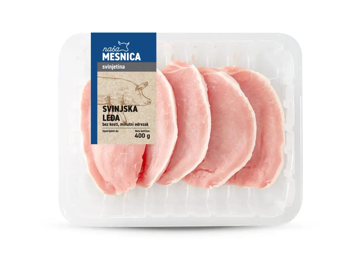 Svježi svinjski minutni odrezak 400 g Mesnica Akcija u trgovini Lidl