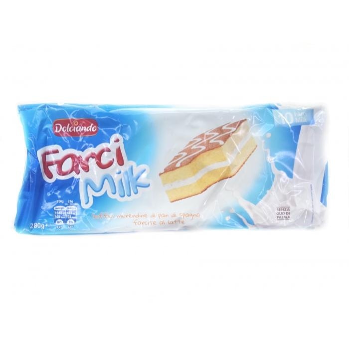 Biskvit Farcimilk 10 kom Dolciando - Akcija u trgovini Eurospin