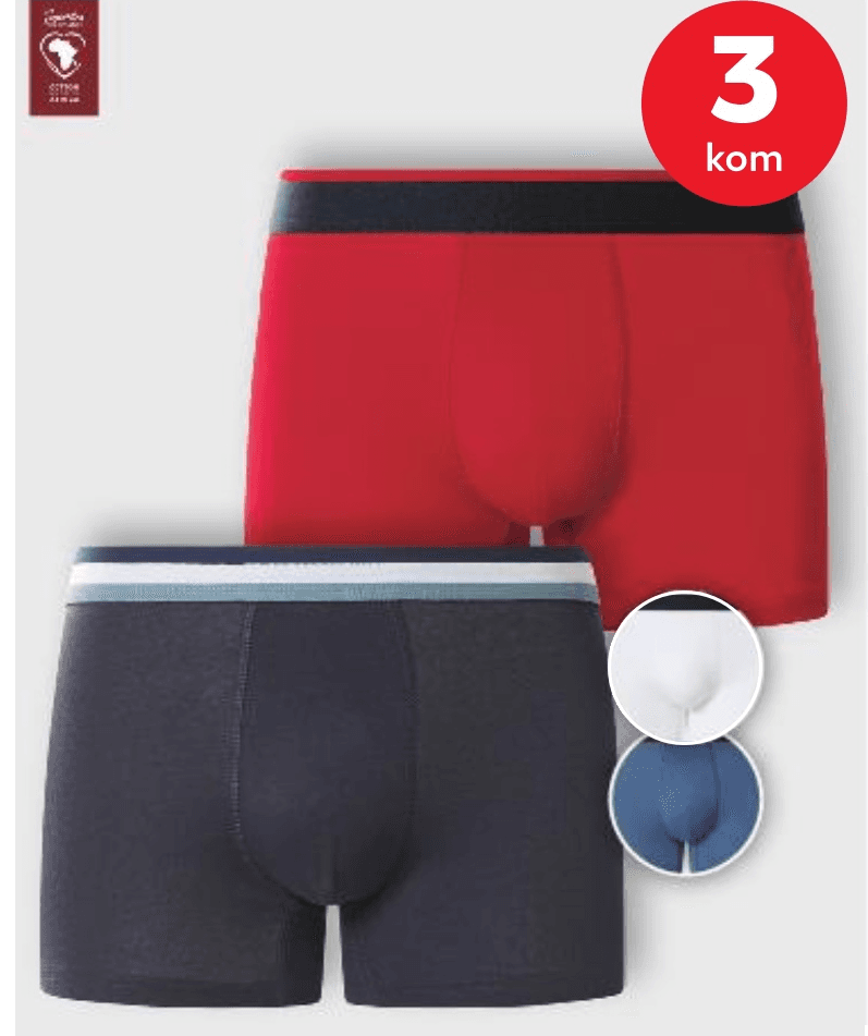 Esmara Men muške bokserice 3 kom Akcija u trgovini Kaufland
