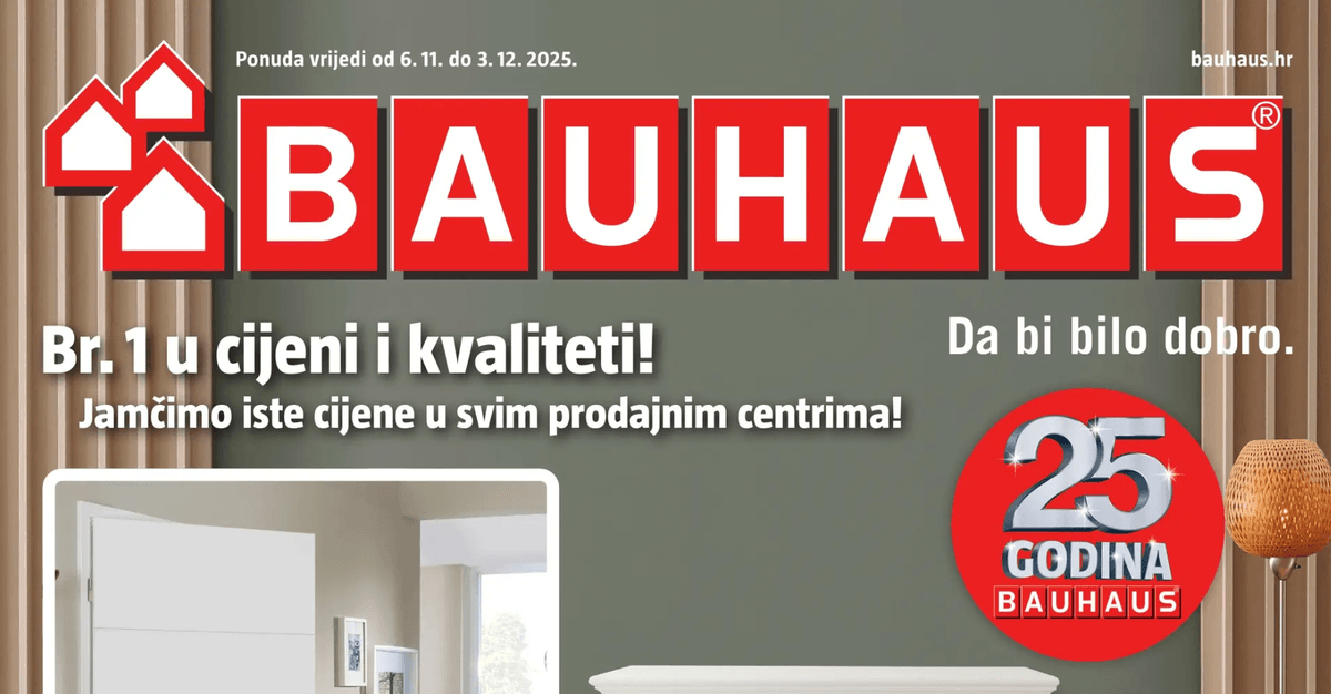 Bauhaus katalog Studeni od 06.11. do 03.12.2025