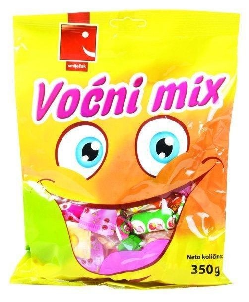 Smiješak bomboni voćni mix 350g Akcija u trgovini 365 Market