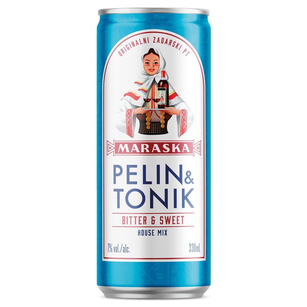 Gazirano piće Pelin&tonik 330 ml Maraska Akcija u trgovini Kaufland