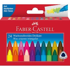 Faber-Castell voštane pastele 24 komada Akcija u trgovini Mueller
