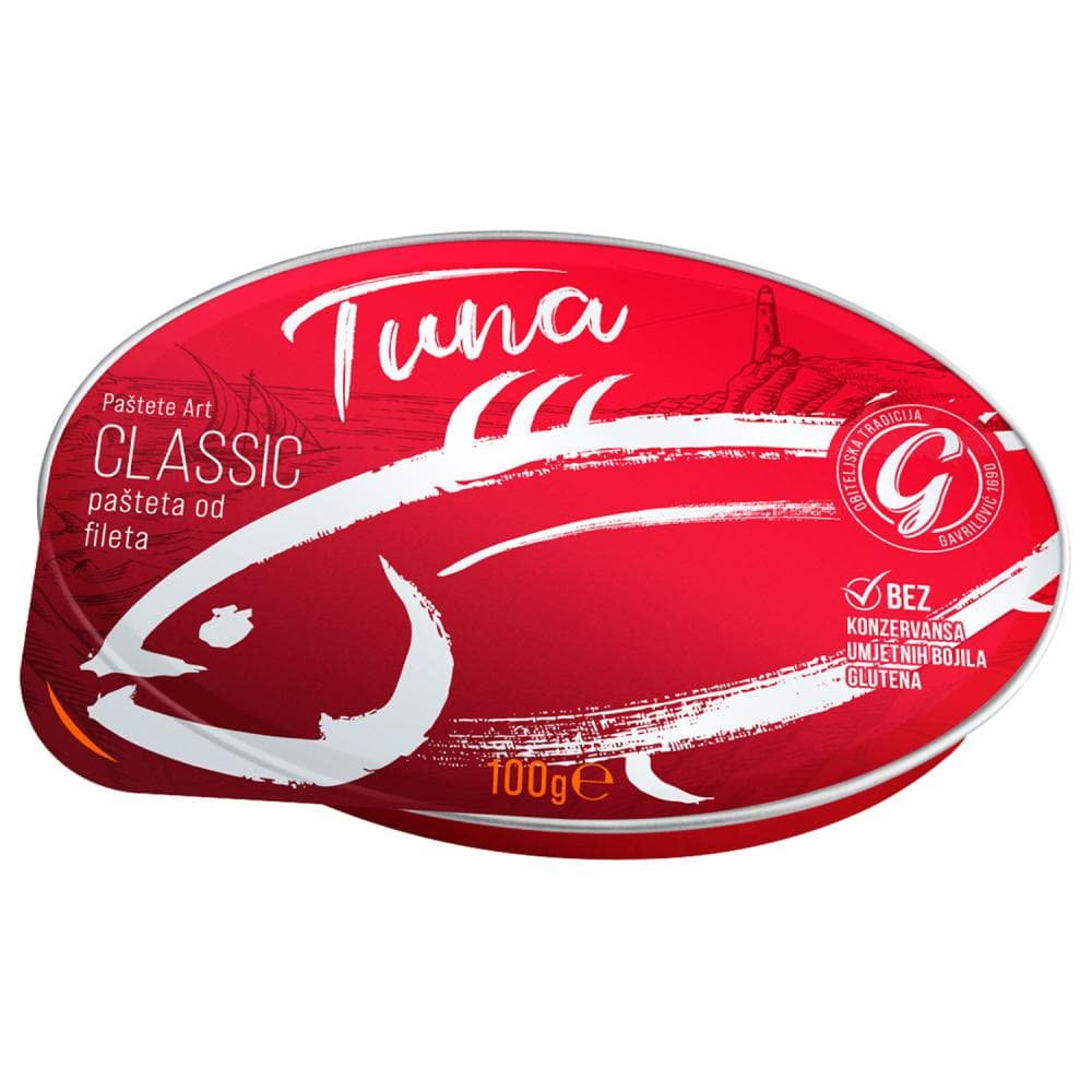 GAVRILOVIĆ Pašteta od tune 100 g Akcija u trgovini Kaufland