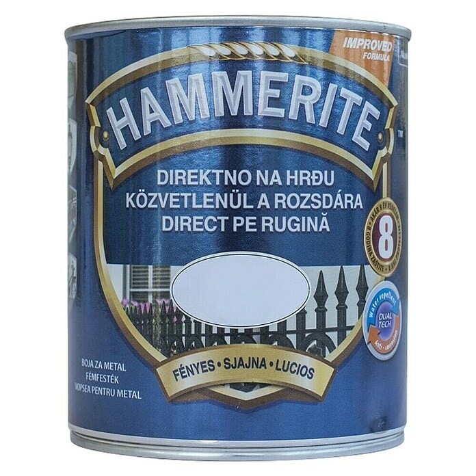 Lak u boji za metal Hammerite 2,5 l Akcija u trgovini Bauhaus