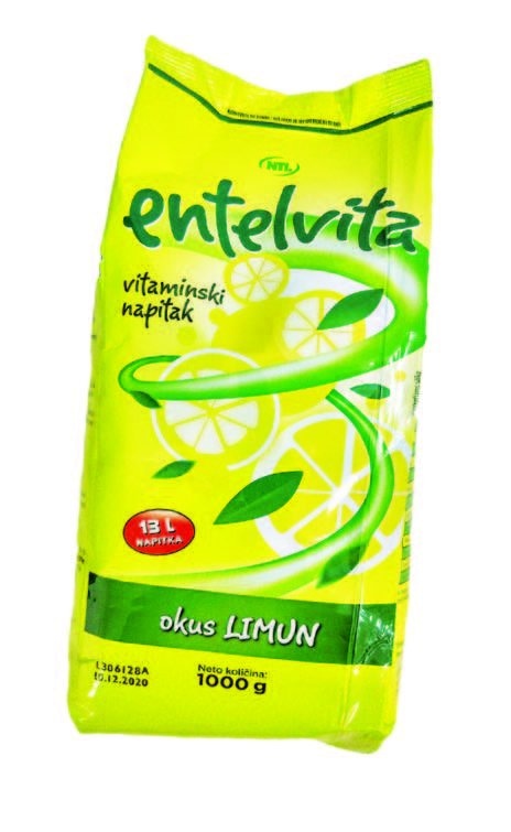 Entelvita Instant napitak Naranča/Limun 1 kg - Akcija u trgovini Gavranović