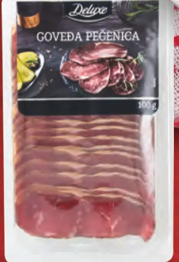 Goveđa pečenica 100 g Deluxe Akcija u trgovini Lidl