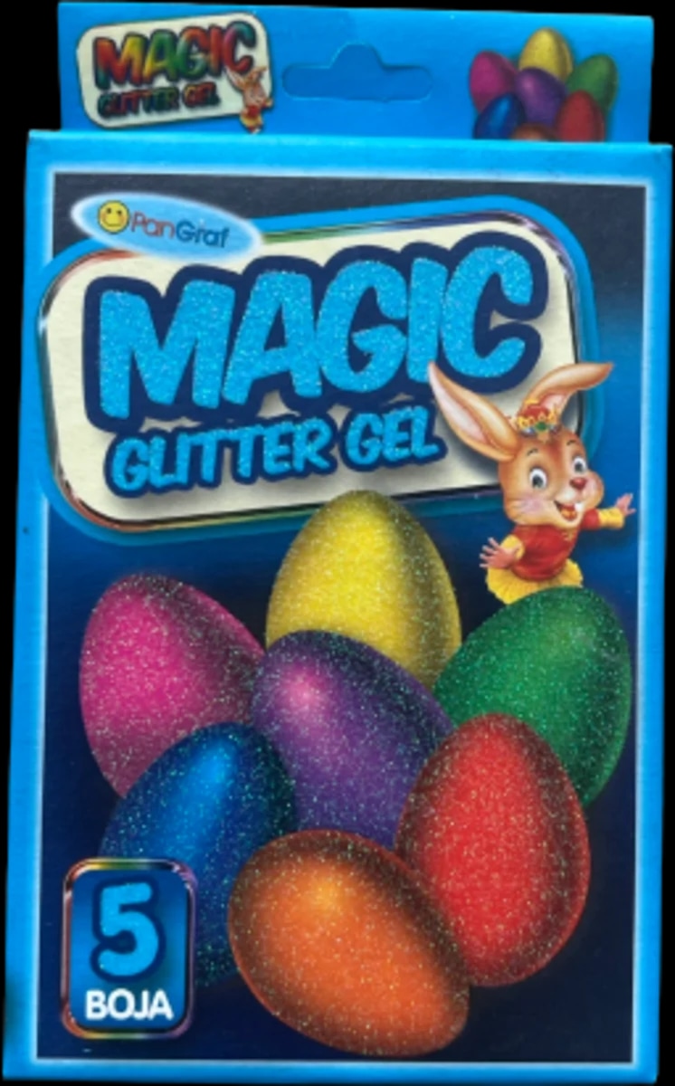 Uskrsna dekoracija magični glitter gel 5 kom. - Akcija u trgovini Dm