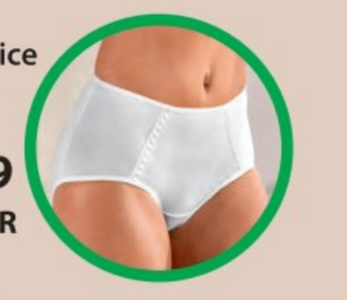 Visoke gaćice „Pia" 2 kom - Akcija u trgovini NKD