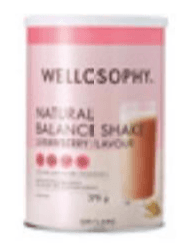 Wellosophy Natural Balance shake s okusom jagode 21 porcija x 18 g; 378 g Akcija u trgovini Oriflame