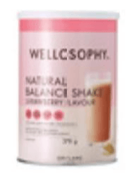 Wellosophy Natural Balance shake s okusom jagode 21 porcija x 18 g (378 g) Akcija u trgovini Oriflame