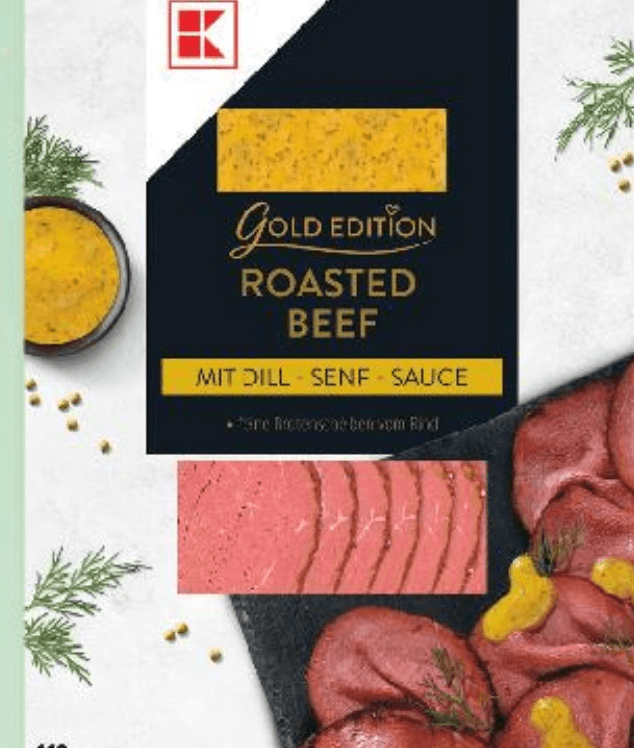 Gold Edition Pečena govedina 110 g - Akcija u trgovini Kaufland