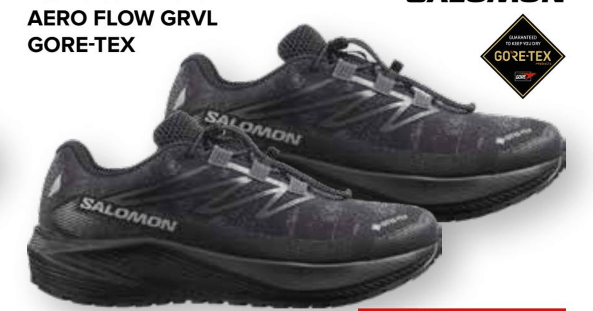 Muška obuća za trčanje Aero Flow Grvl Gore-Tex SALOMON - Akcija u trgovini Hervis