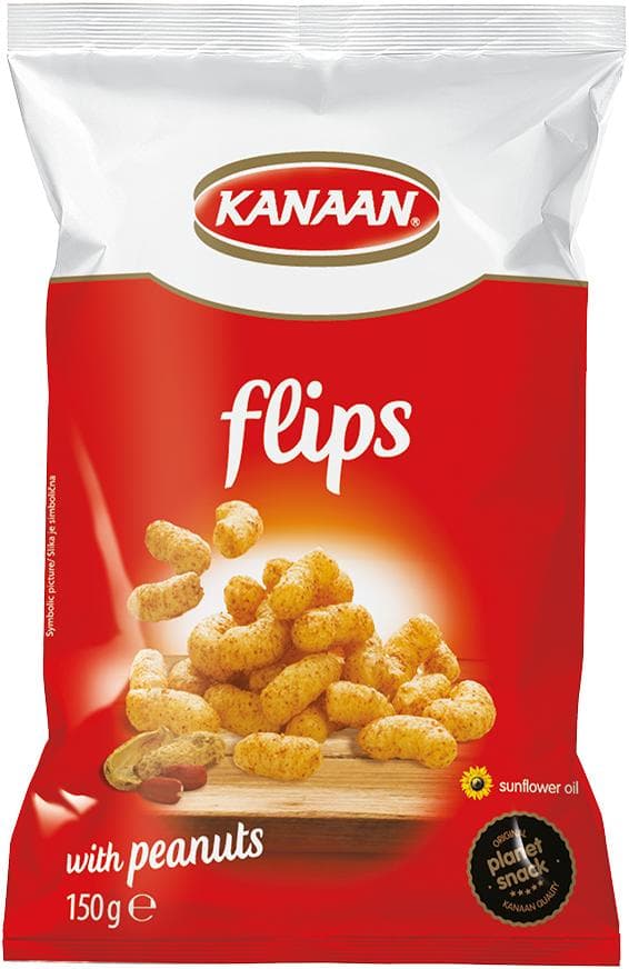Kanaan flips s kikirikijem 190 g Akcija u trgovini KTC