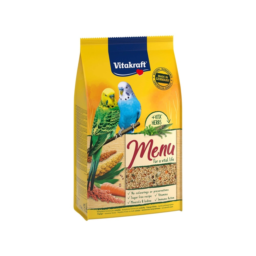 Vitakraft Hrana za male papige Menu 1 kg - Akcija u trgovini Kaufland