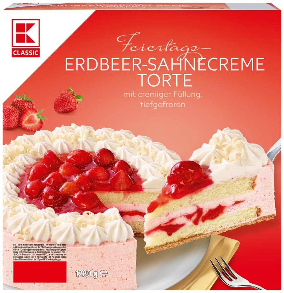 K-Classic Torta 1200 g - 1280 g Akcija u trgovini Kaufland