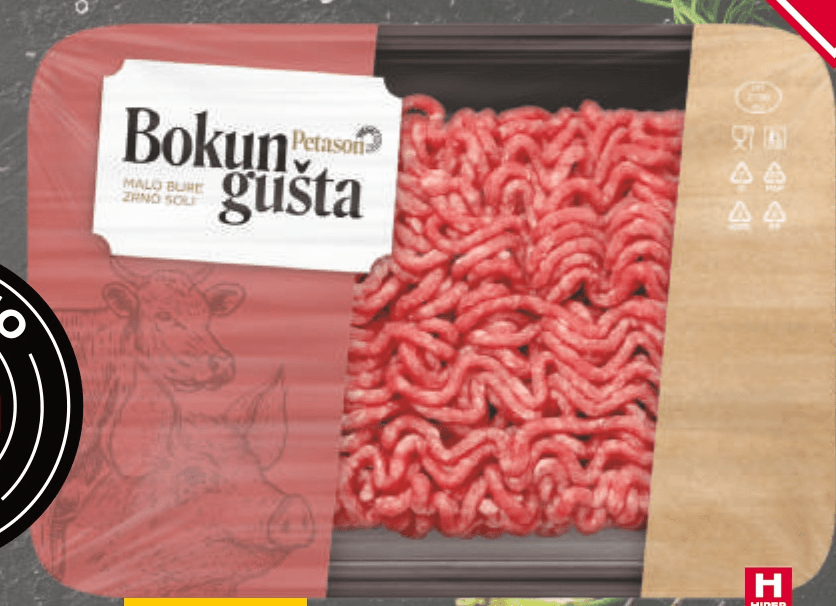 Bokun gušta Miješano mljeveno meso 800 g Akcija u trgovini Tommy