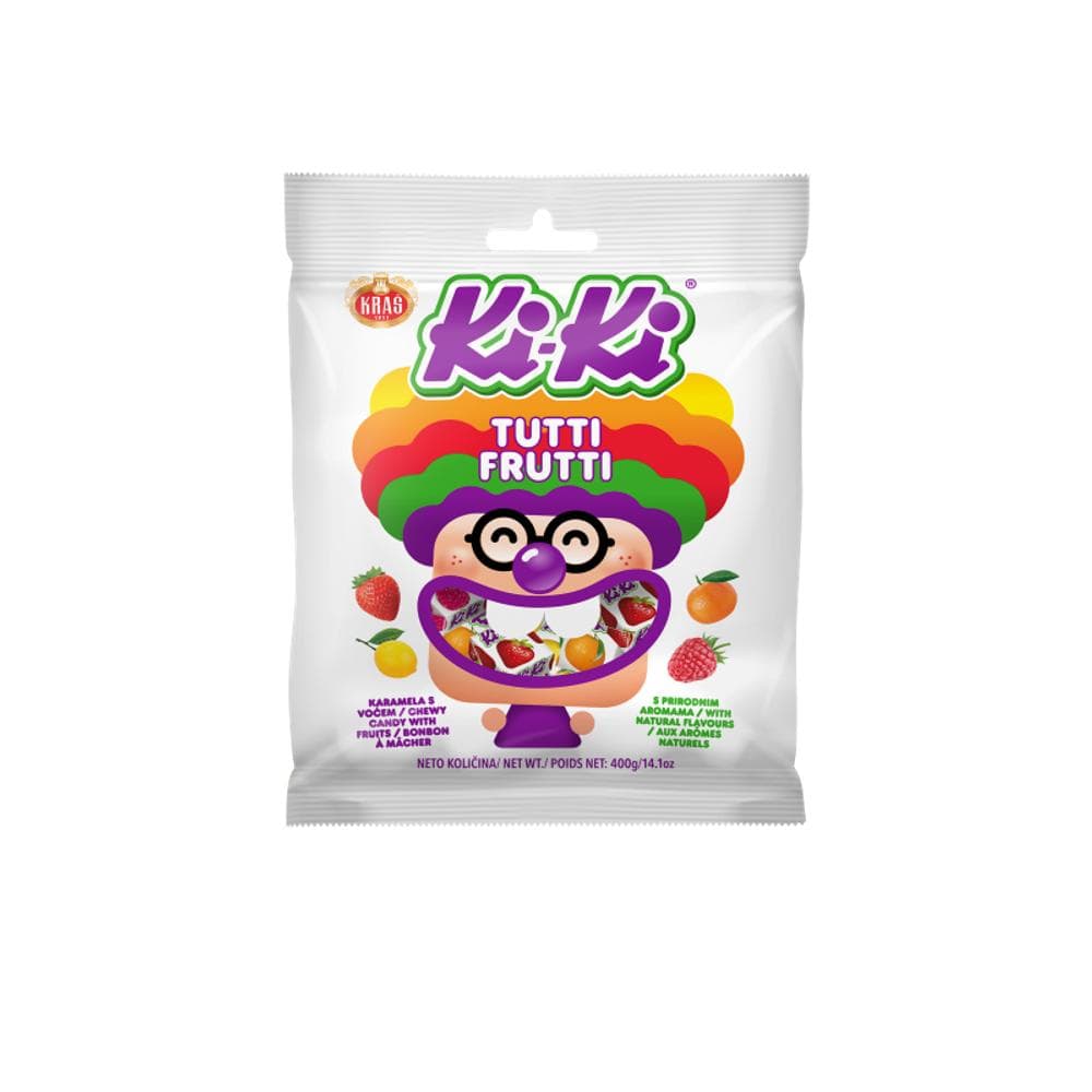 Ki-Ki, Kraš Bomboni Tutti Frutti Akcija u trgovini Tommy