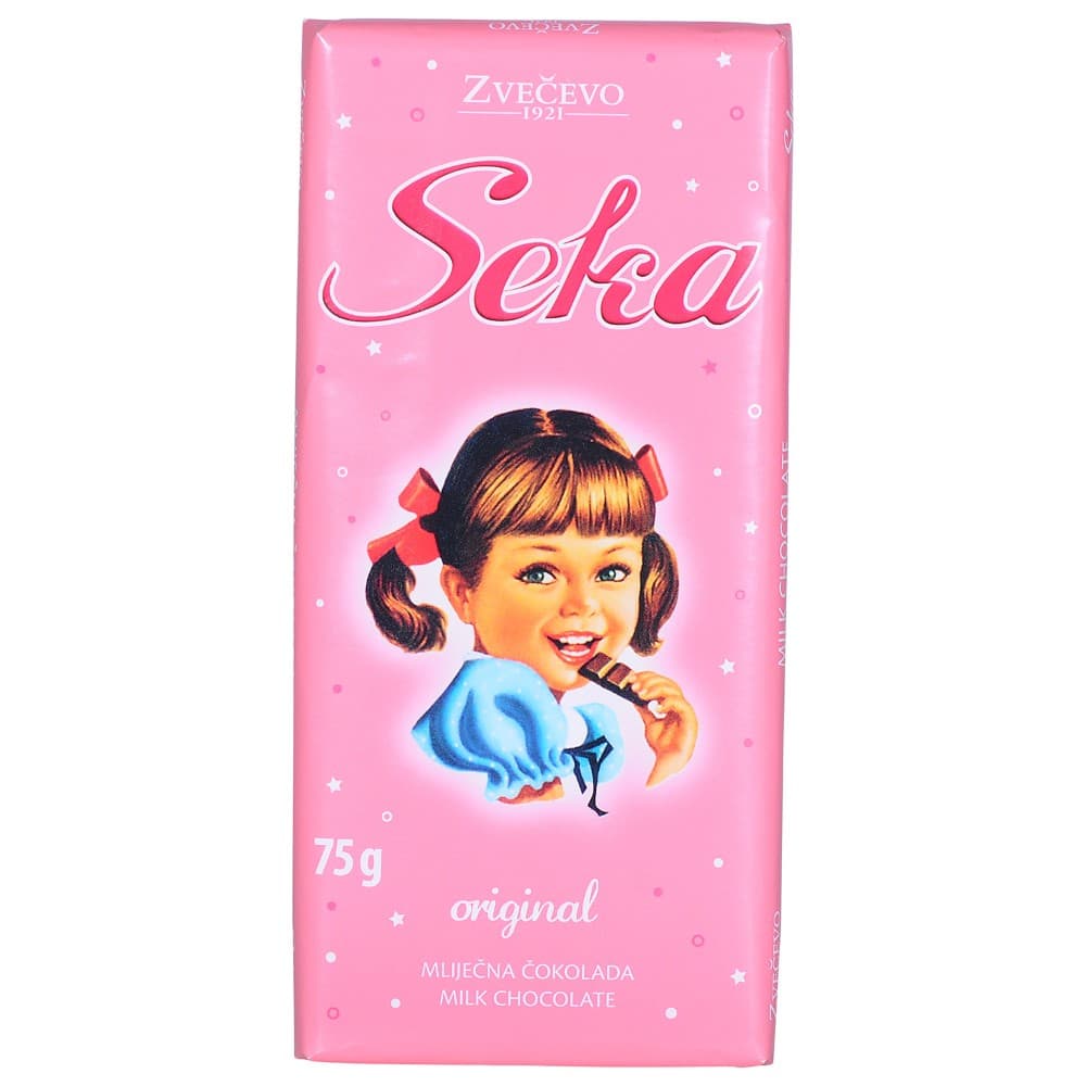 Braco i Seka čokolada 75 g Akcija u trgovini Konzum