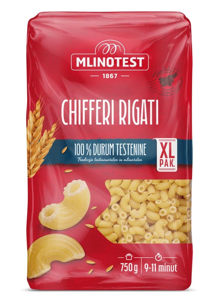 Tjestenina chiferotti rigati 600 g Mlinotest - Akcija u trgovini KTC