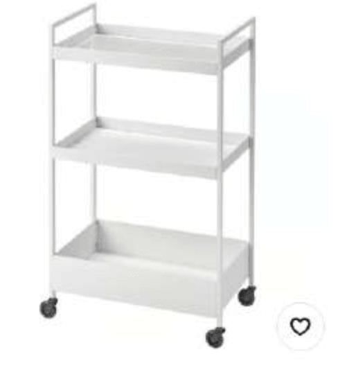 NISSAFORS Kolica 50.5x30x83 cm Akcija u trgovini Ikea