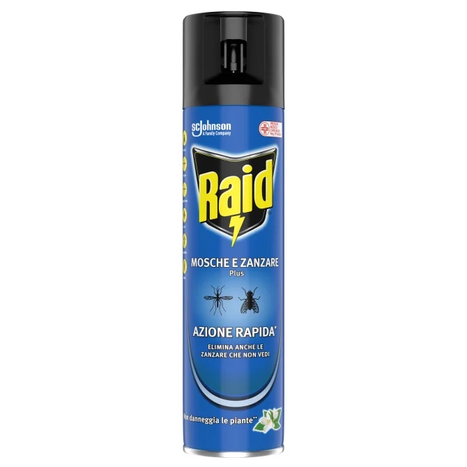 Raid Spray za muhe i komarce 400 ml - Akcija u trgovini Gavranović