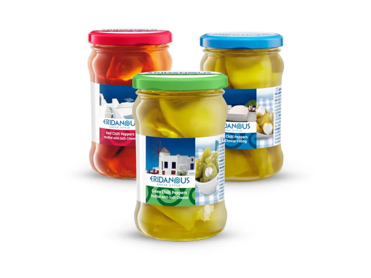 Eridanous Punjene chilli papričice 150 g Akcija u trgovini Lidl