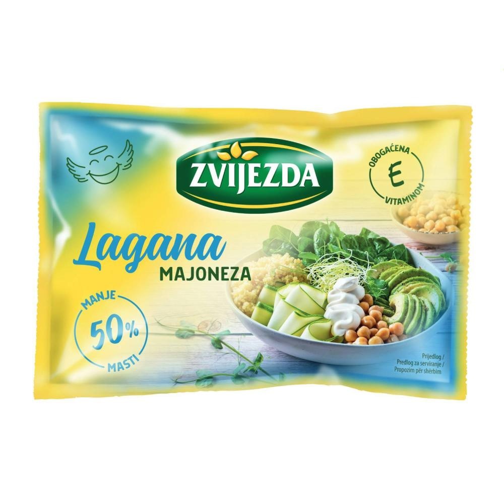 Majoneza delikates Zvijezda / Majoneza Light Zvijezda 85 g / 95 g Akcija u trgovini NTL