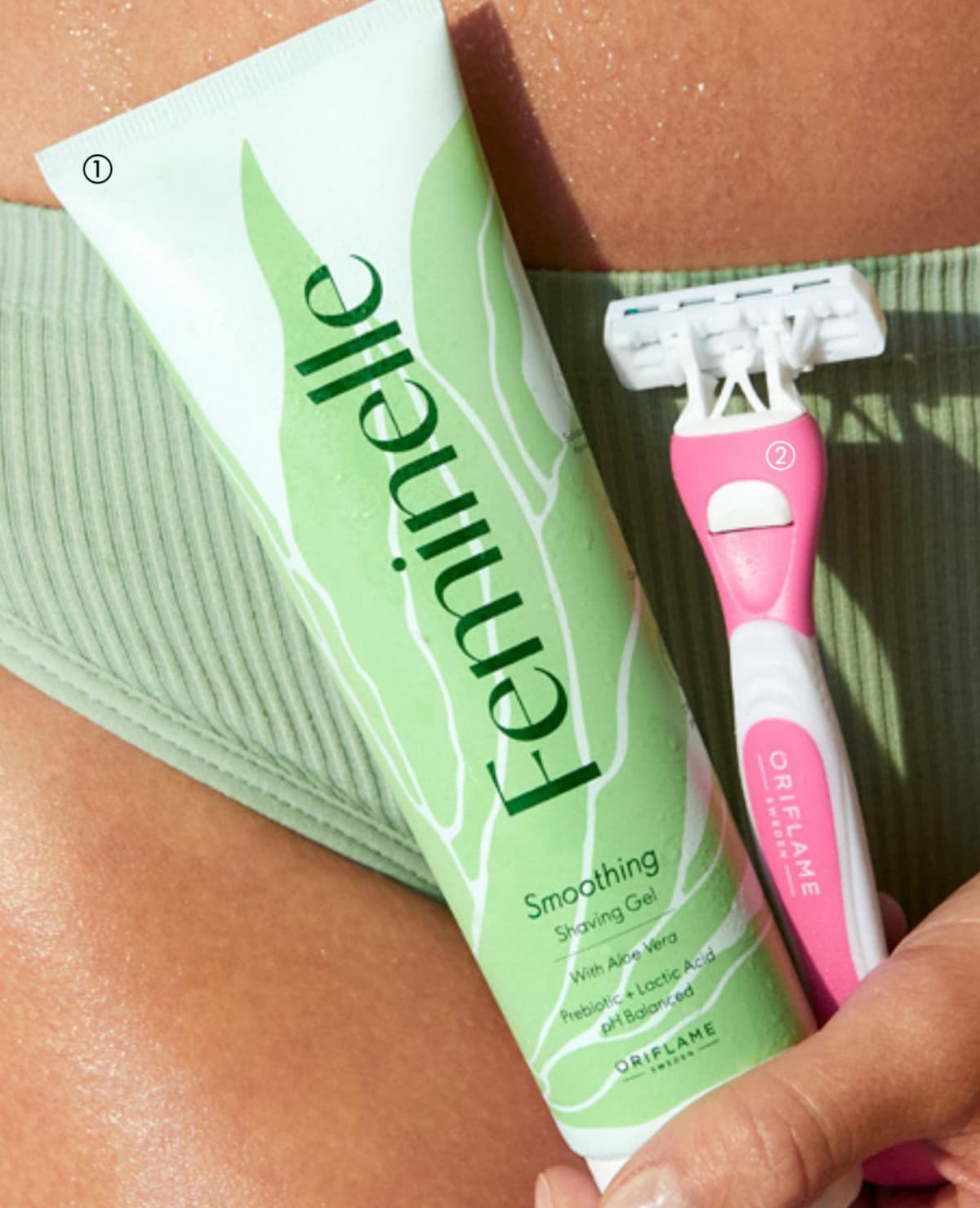 Feminelle umirujući gel za brijanje s aloe verom 150 ml Akcija u trgovini Oriflame