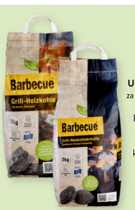 UGLJEN ILI BRIKET 3 kg Barbecue - Akcija u trgovini Spar