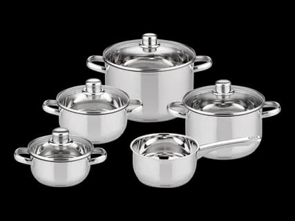 ELO® Set lonaca s poklopcima 5 lonaca Akcija u trgovini Lidl