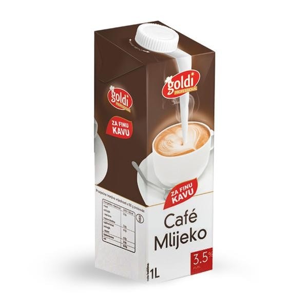 Goldi Café mlijeko 1 l Akcija u trgovini Stanić Diskont